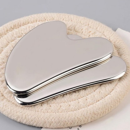 Gua Sha stone stainless steel